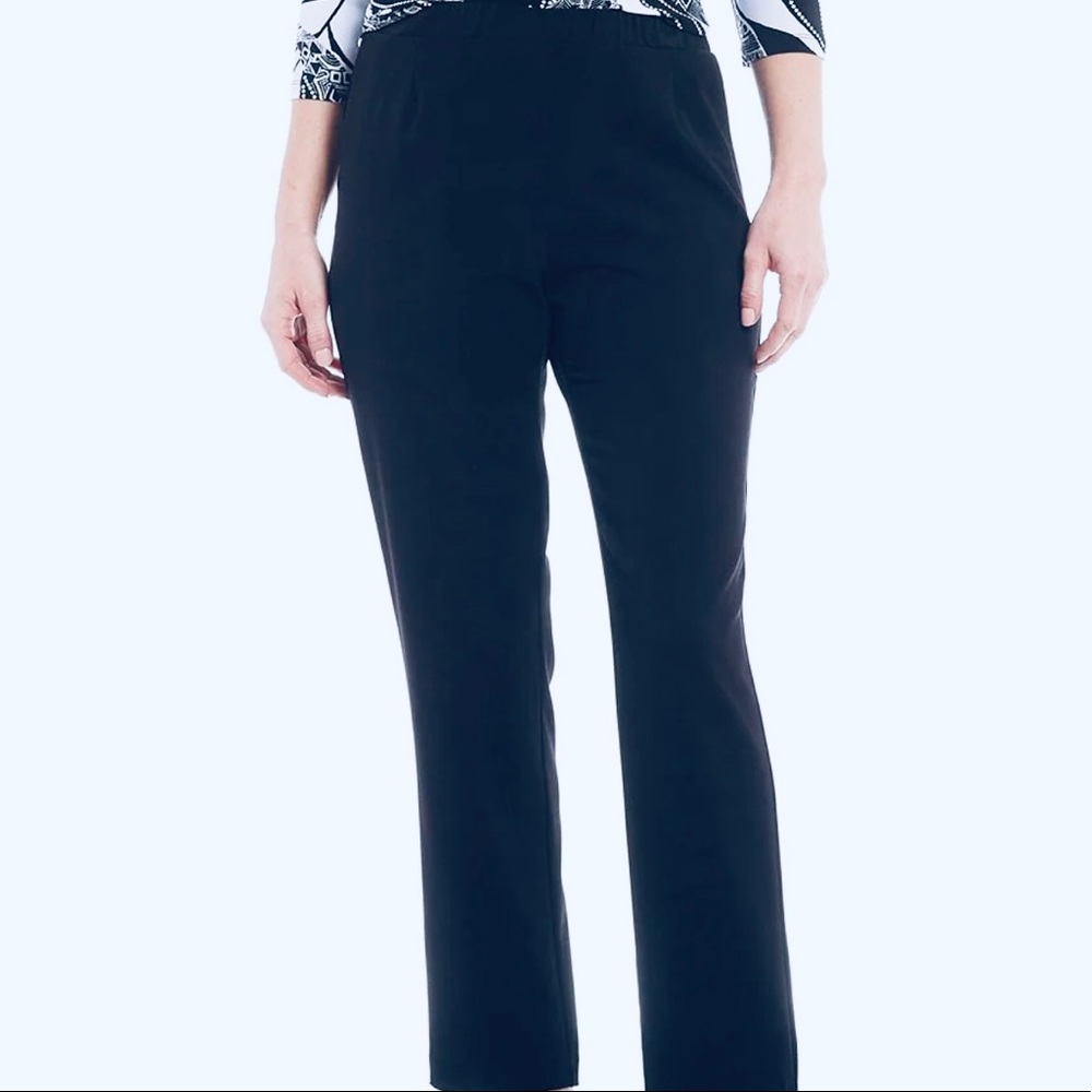 Allison Daley Key Core Basics Classic Fit Straight Leg TRUE NAVY Dress Pants 20W